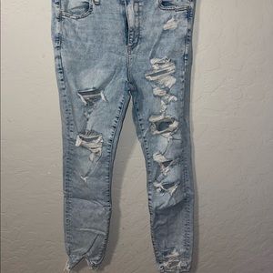American eagle ripped jeans